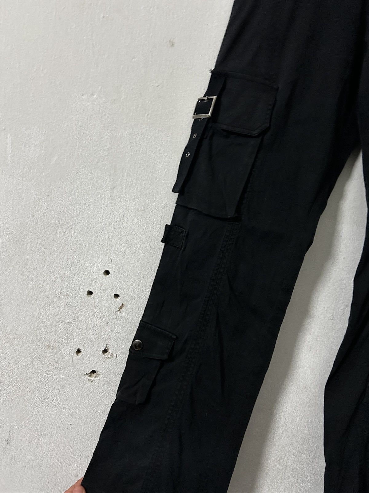 Japanese Brand Semantic Design bondage punk style multi pocket cargo pants Size US 30 / EU 46 - 5 Thumbnail