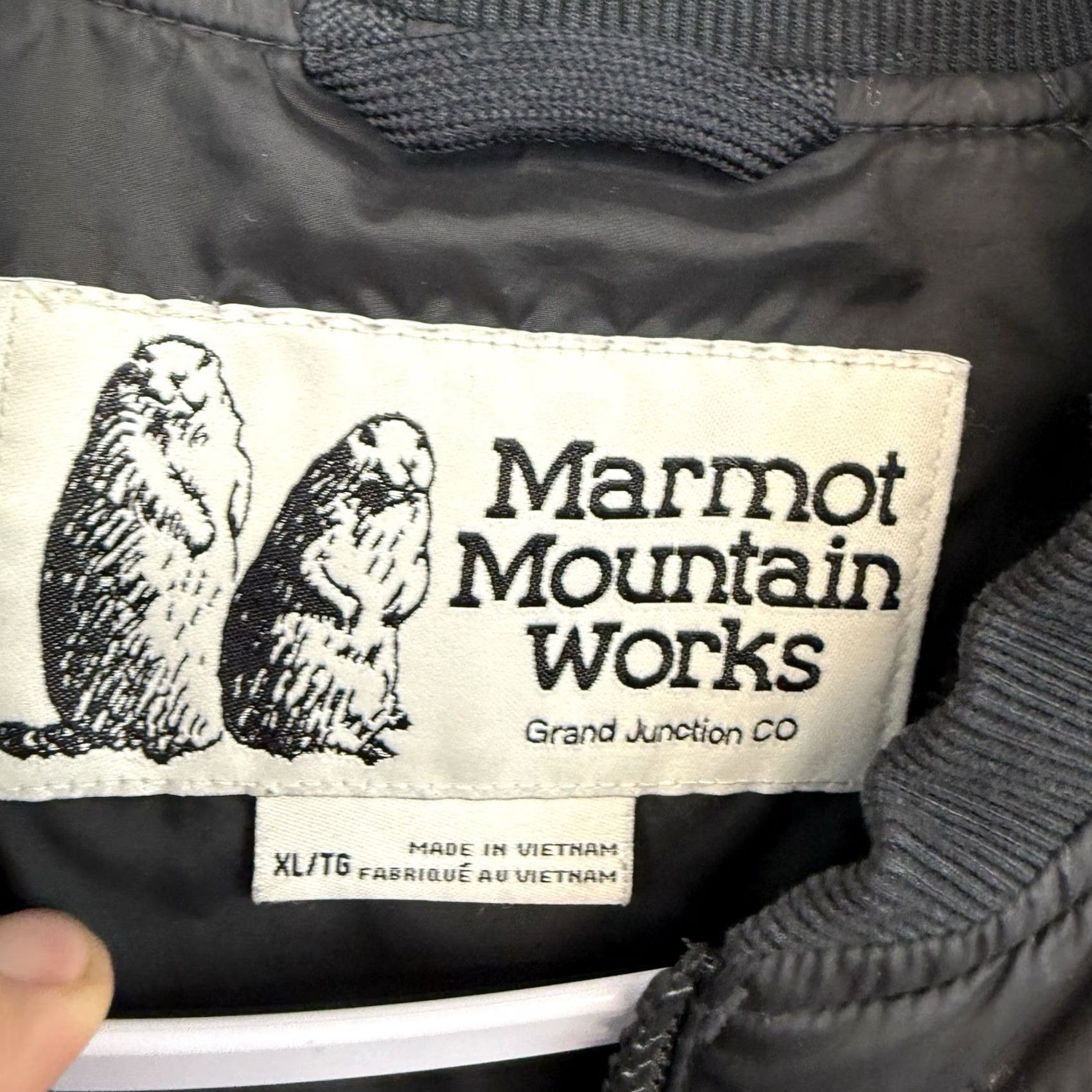 Marmot Marmot Pullover Jacket Mens XL Black Zip Stand-Up Collar Regular Insulation Polyester Outdoor Hiking Outdoor Quilted Puffer Size US XL / EU 56 / 4 - 4 Thumbnail