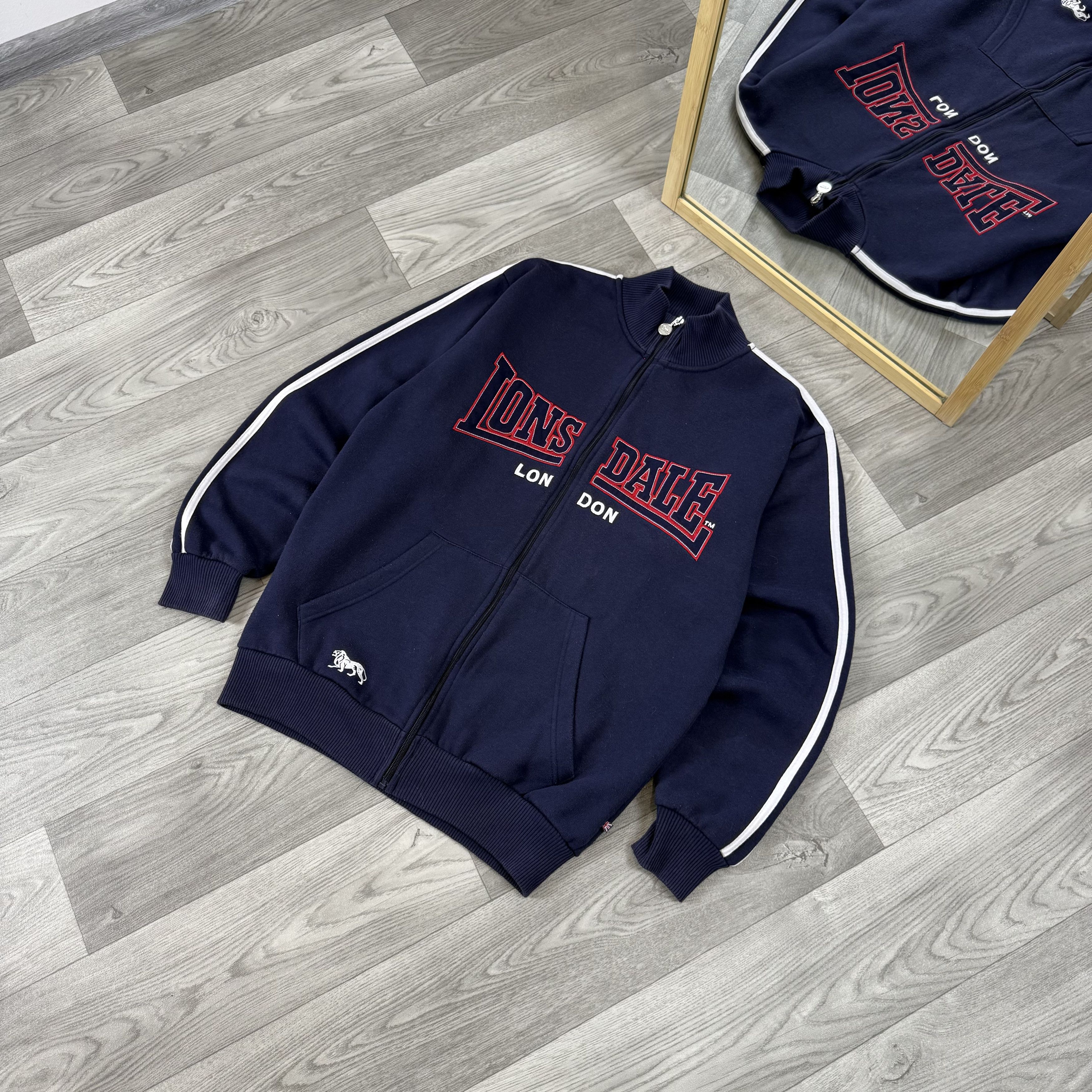 Lonsdale Vintage Lonsdale 90s Embroidered Zip Sweatshirt Sweat Jacket Size US S / EU 44-46 / 1 - 3 Thumbnail