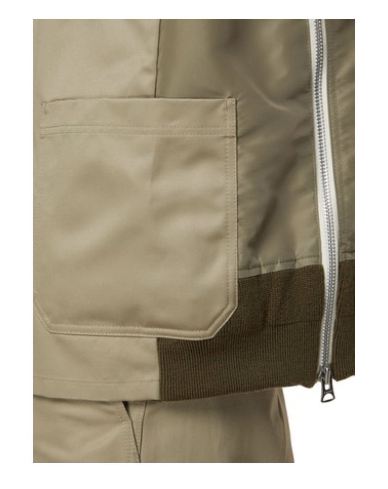 Sacai SACAI Cotton Twill & Nylon Shirt Jacket Blouson Size US S / EU 44-46 / 1 - 7 Thumbnail