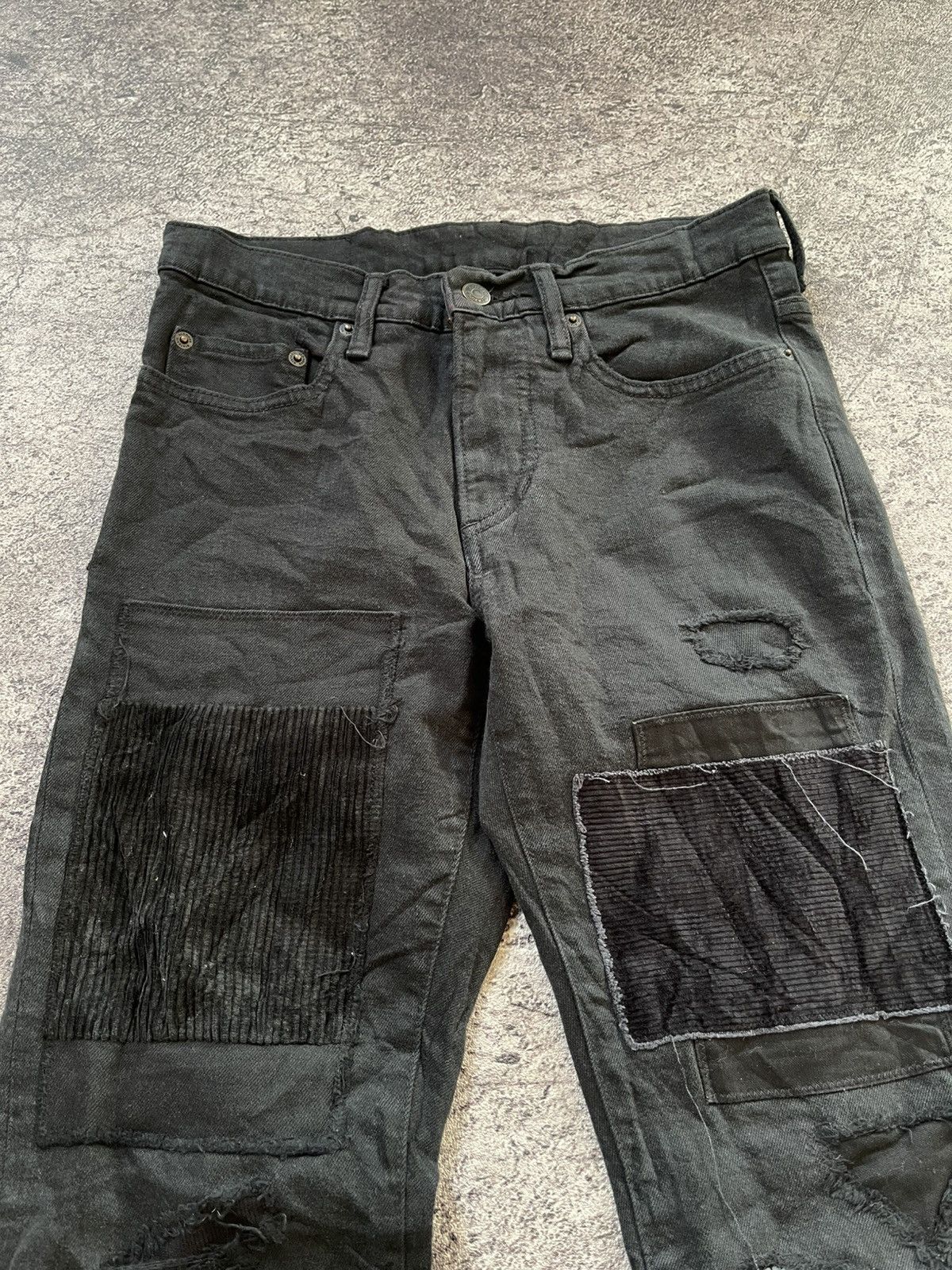 Hysteric Glamour Hysteric Glamour Distressed patch ifsixwasnine jeans Size US 28 / EU 44 - 5 Thumbnail