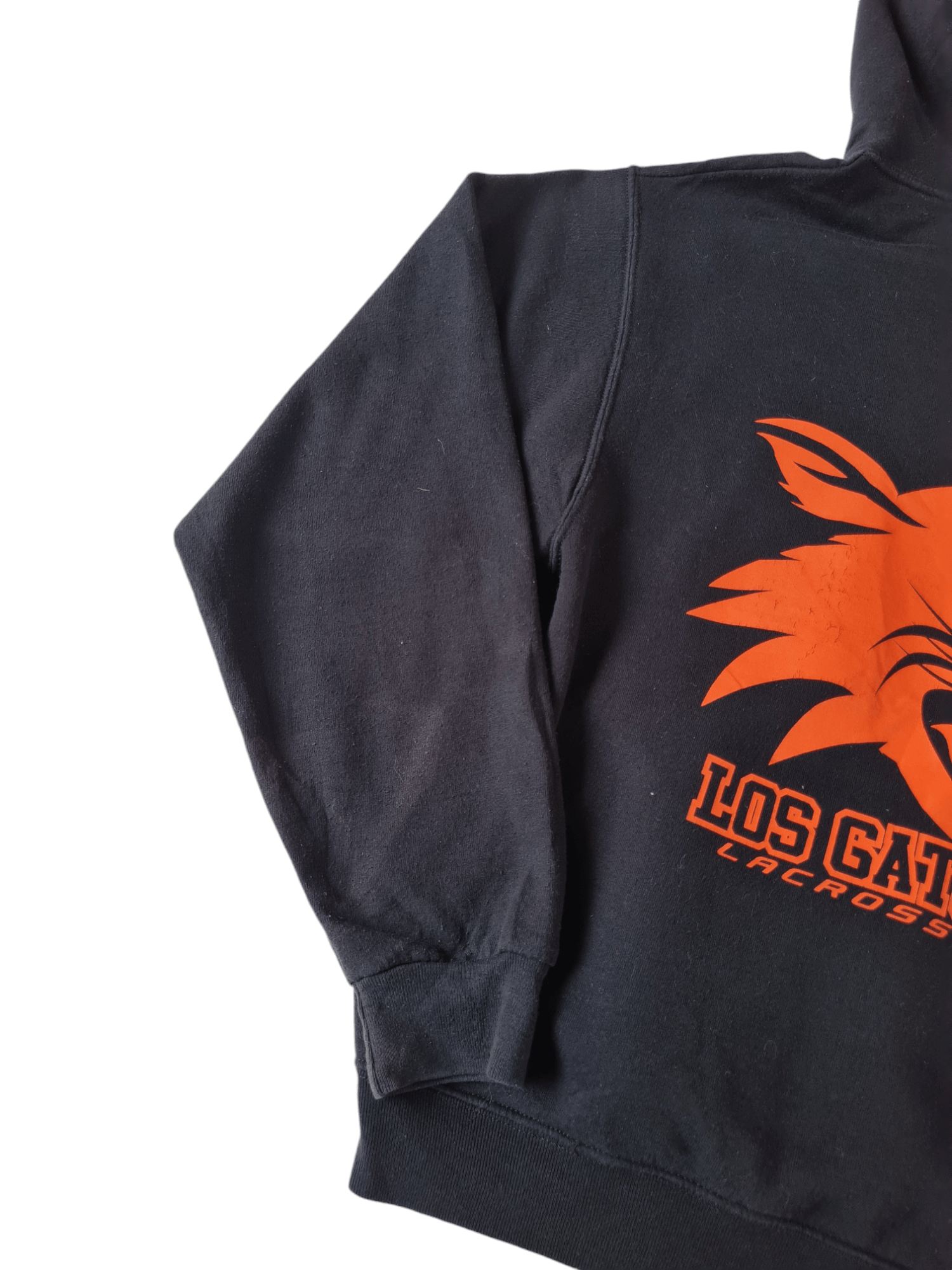 Jerzees × Vintage Vtg Hoodie Los Gatos Lax Pullover Size US S / EU 44-46 / 1 - 3 Thumbnail