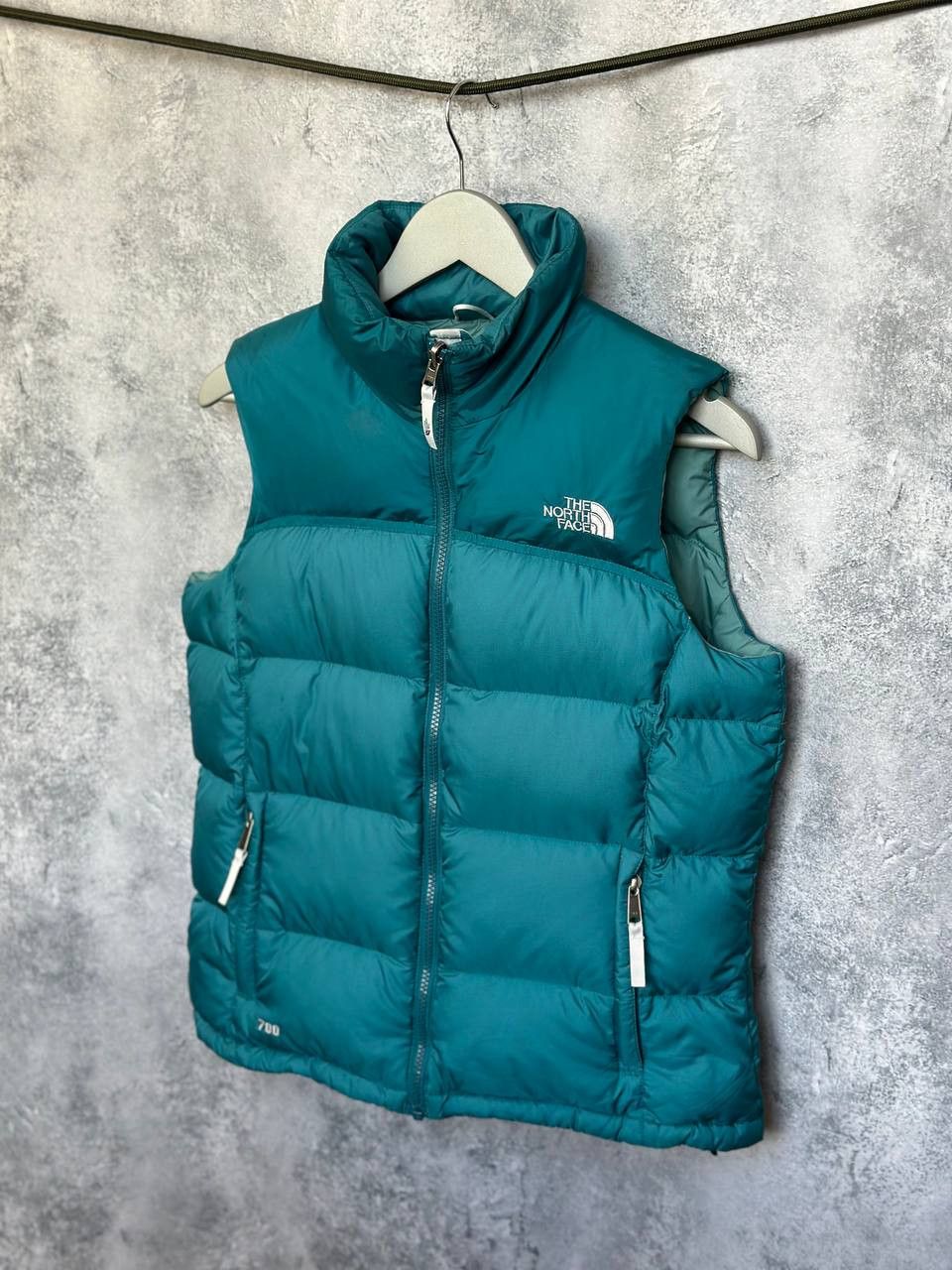 The North Face The North Face 700 Down Quilt Vest Blue Nylon Puffer Size M / US 6-8 / IT 42-44 - 1 Thumbnail