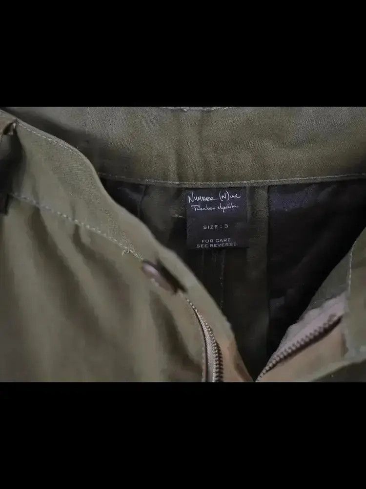 Number (N)ine Sz 3 Number Nine 07SS Double Zipper Cargo Pants Size US 34 / EU 50 - 6 Thumbnail