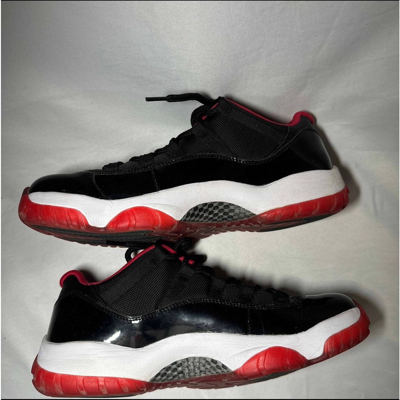 Jordan Brand × Nike Size 11 - Nike Air Jordan 11 Retro Low Bred 2015 Men's Shoes Size US 11 / EU 44 - 3 Thumbnail