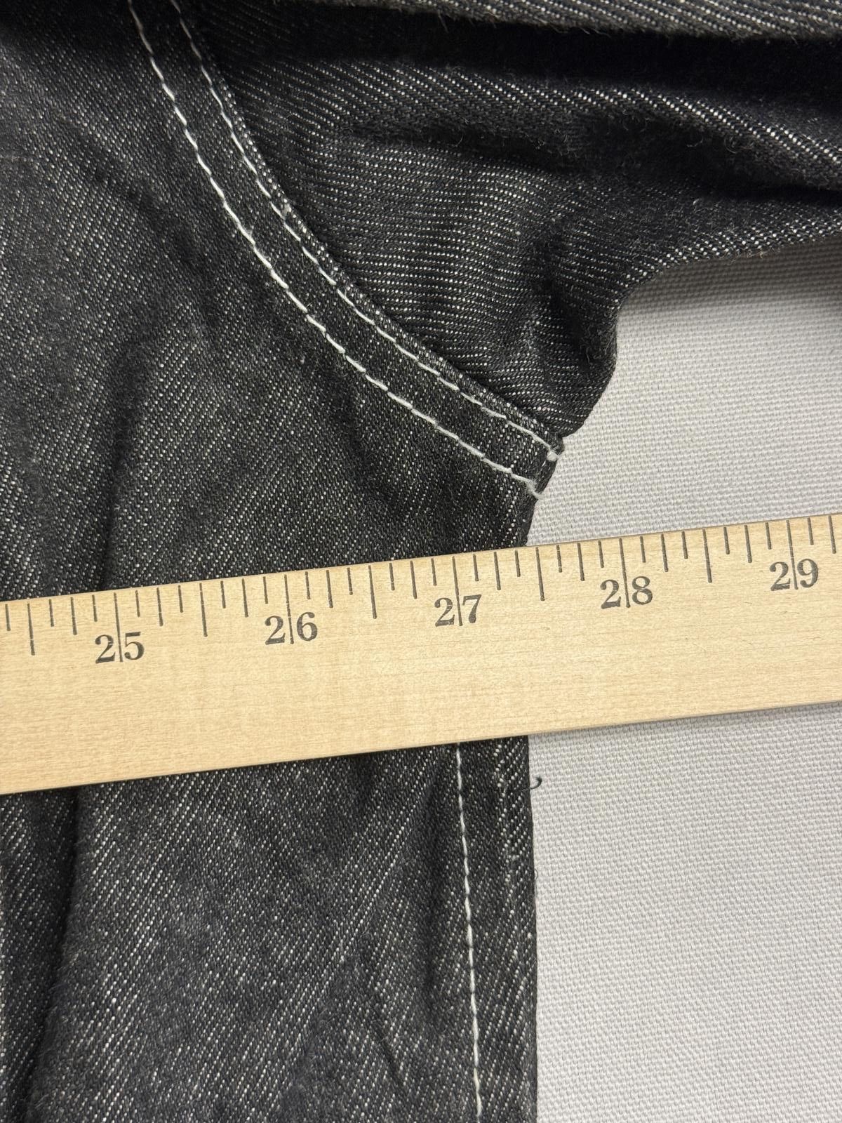Other Mens Black Denim Jacket Heavy - Sean John Hammer Loop Coat Size US XXL / EU 58 / 5 - 8 Thumbnail