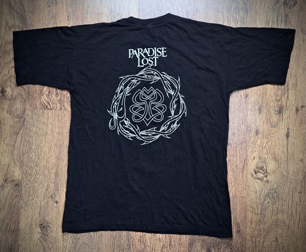 Band Tees PARADISE LOST x DRACONIAN TIMES x Vintage T-Shirt 1995 Size US XL / EU 56 / 4 - 2 Thumbnail