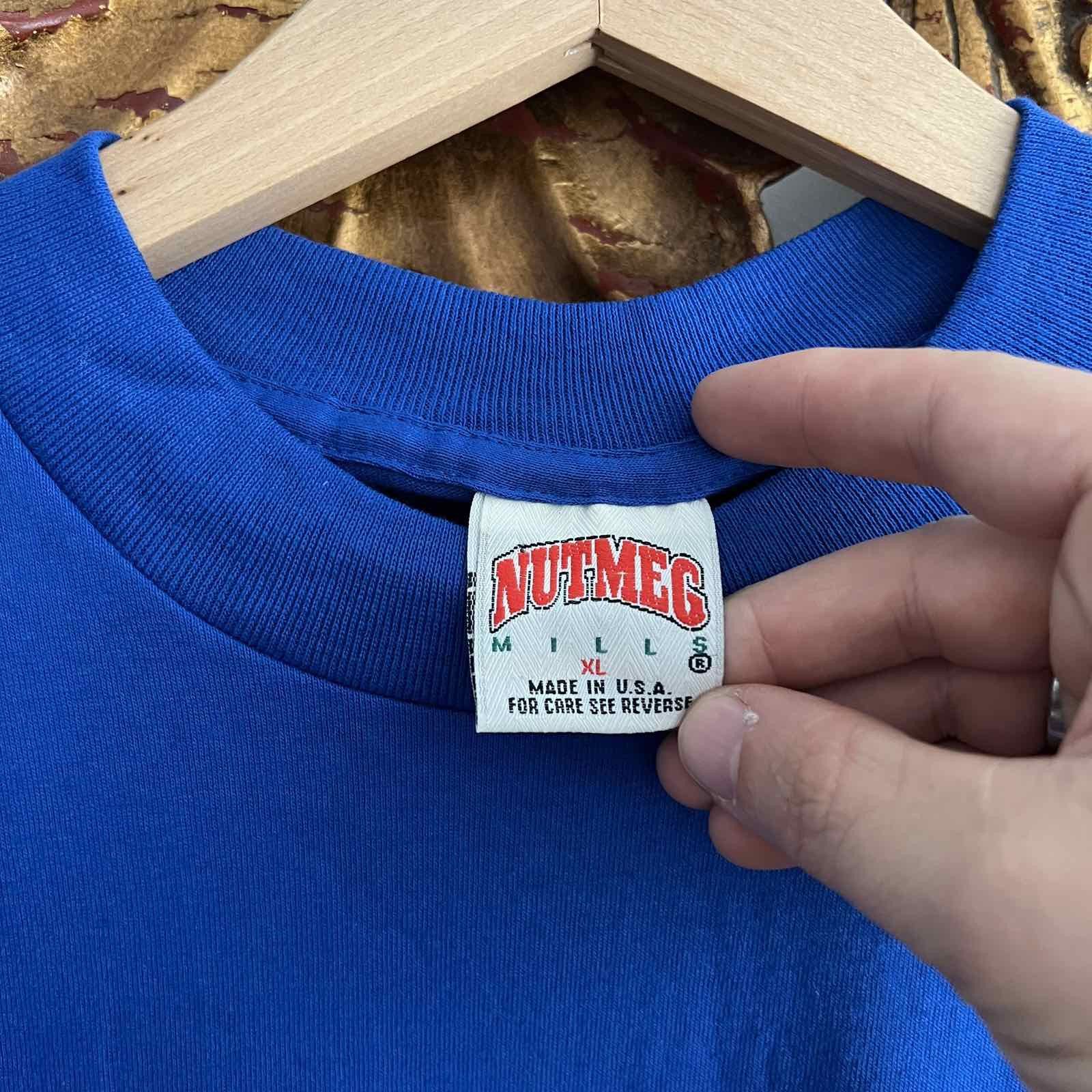 NFL Superbowl Vintage Buffalo Bills NFL Big Logo Nutmeg Size US XL / EU 56 / 4 - 6 Thumbnail