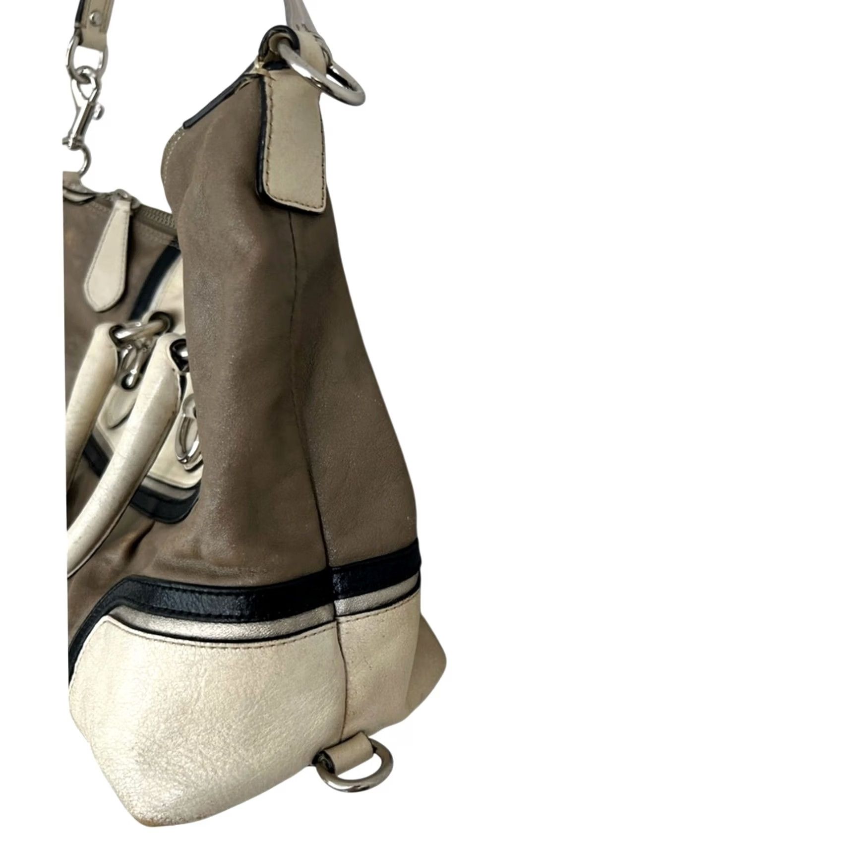 Coach COACH Shoulder Bag Leather Cream Spectator 2-Way Satchel 13x9x4 Womens F17455 Ashely Size ONE SIZE - 6 Thumbnail