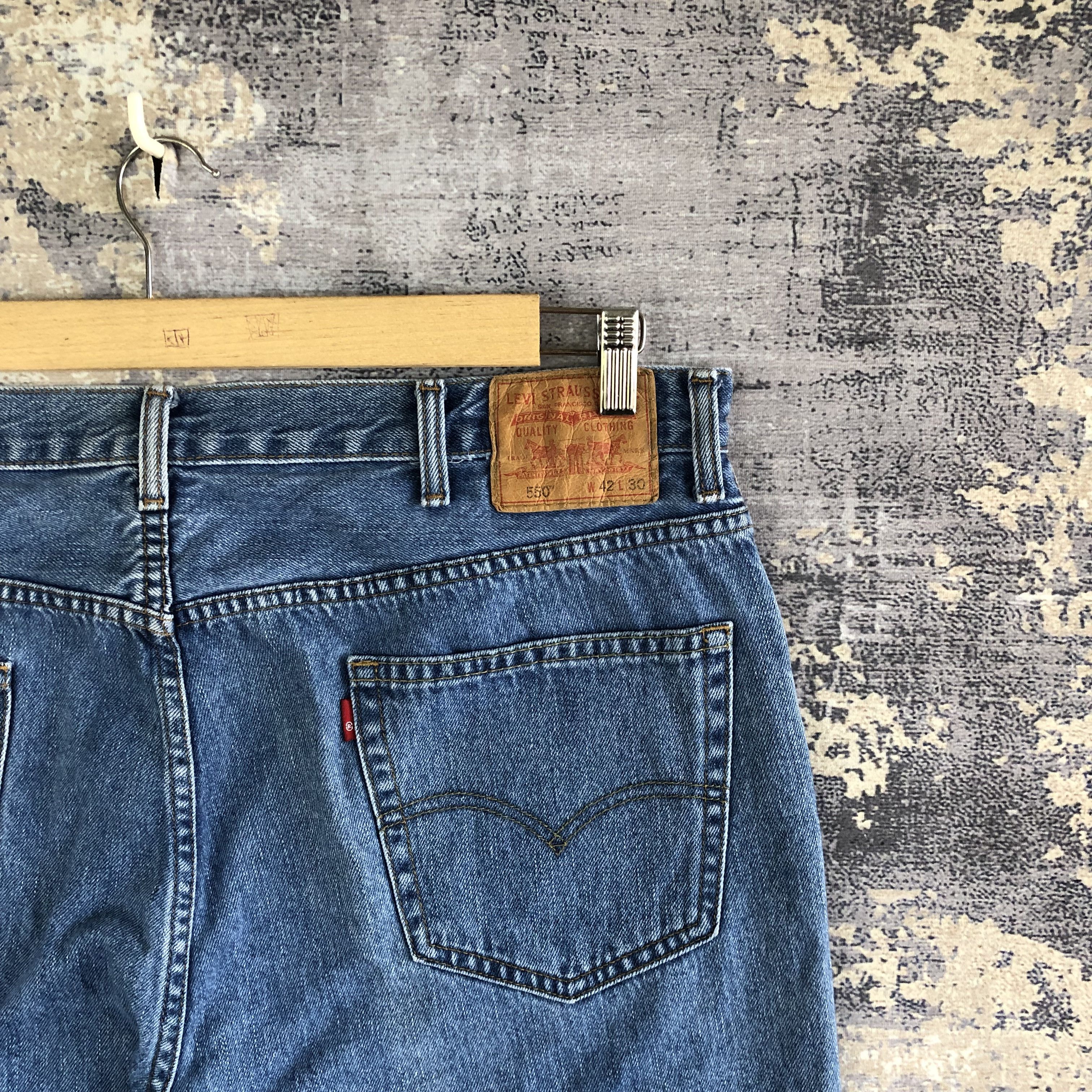 Levi's Vintage Levis Baggy Jeans Levi's High Waist Faded Denim Size US 40 / EU 56 - 5 Thumbnail