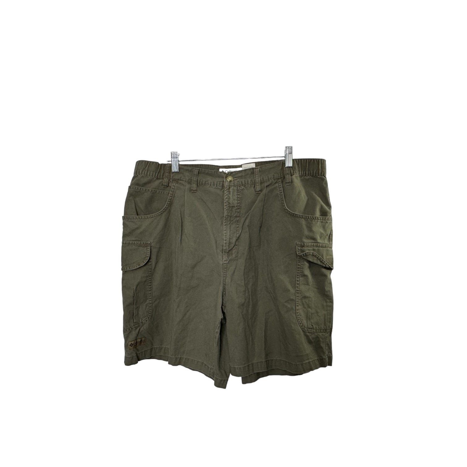 Columbia Columbia Olive Green 7.5" Cargo Shorts Men's 36 100% Cotton Size US 36 / EU 52 - 1 Thumbnail
