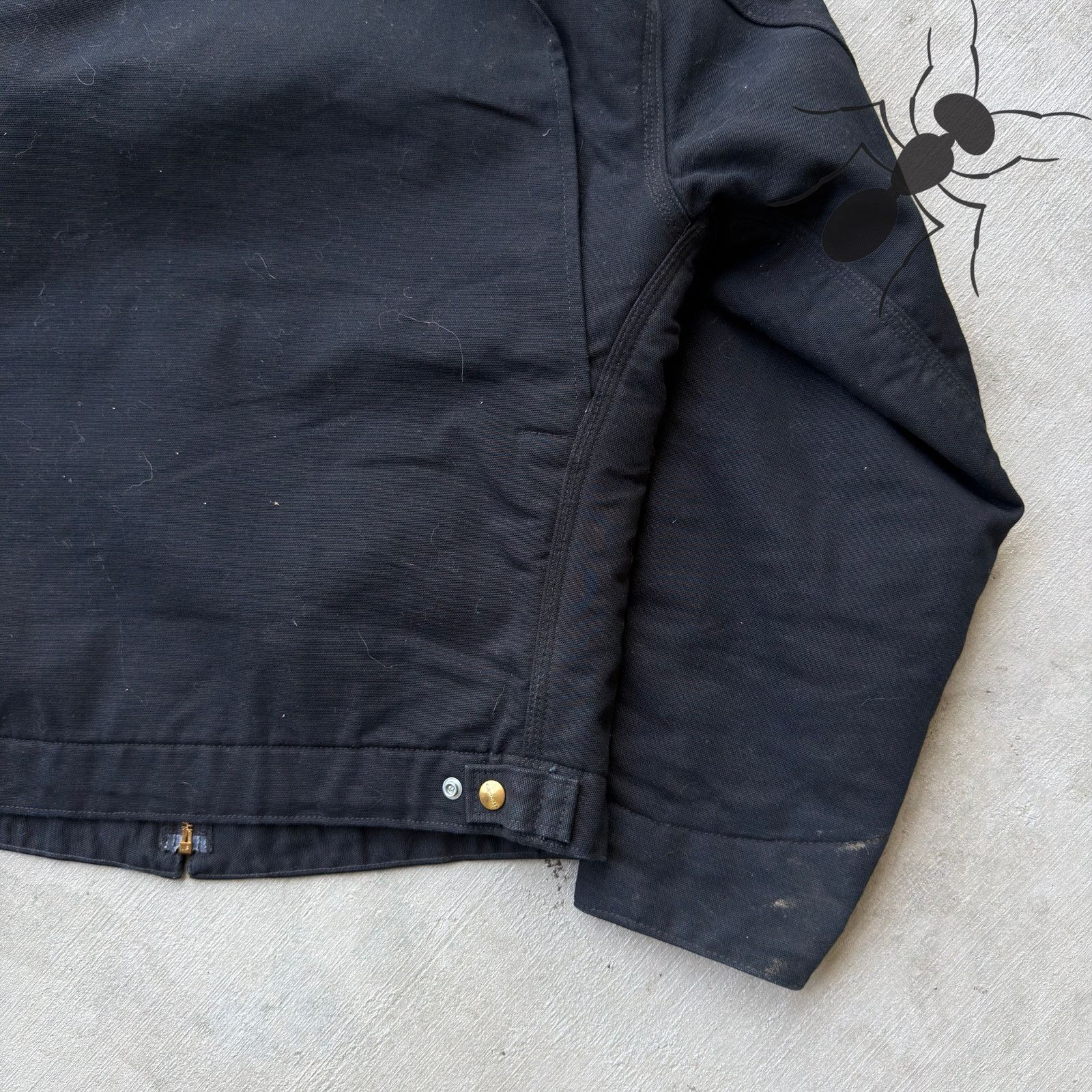 Carhartt × Vintage Carhartt J001 black Detroit work wear jacket Size US S / EU 44-46 / 1 - 8 Thumbnail