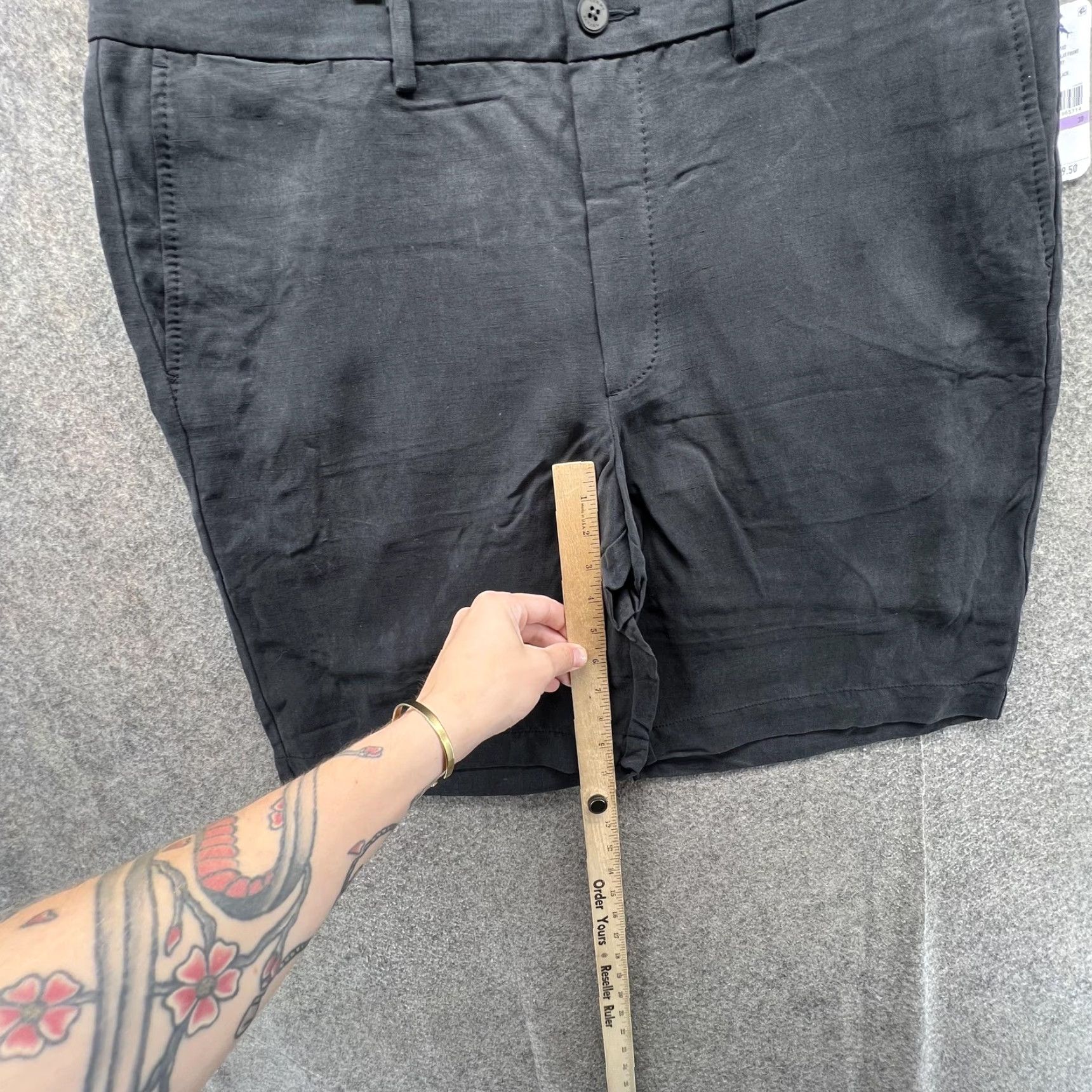 Tommy Bahama Tommy Bahama Monterey Shorts Mens 38 Black Chino Flat Front 9 Inseam Casual Size US 38 / EU 54 - 5 Thumbnail