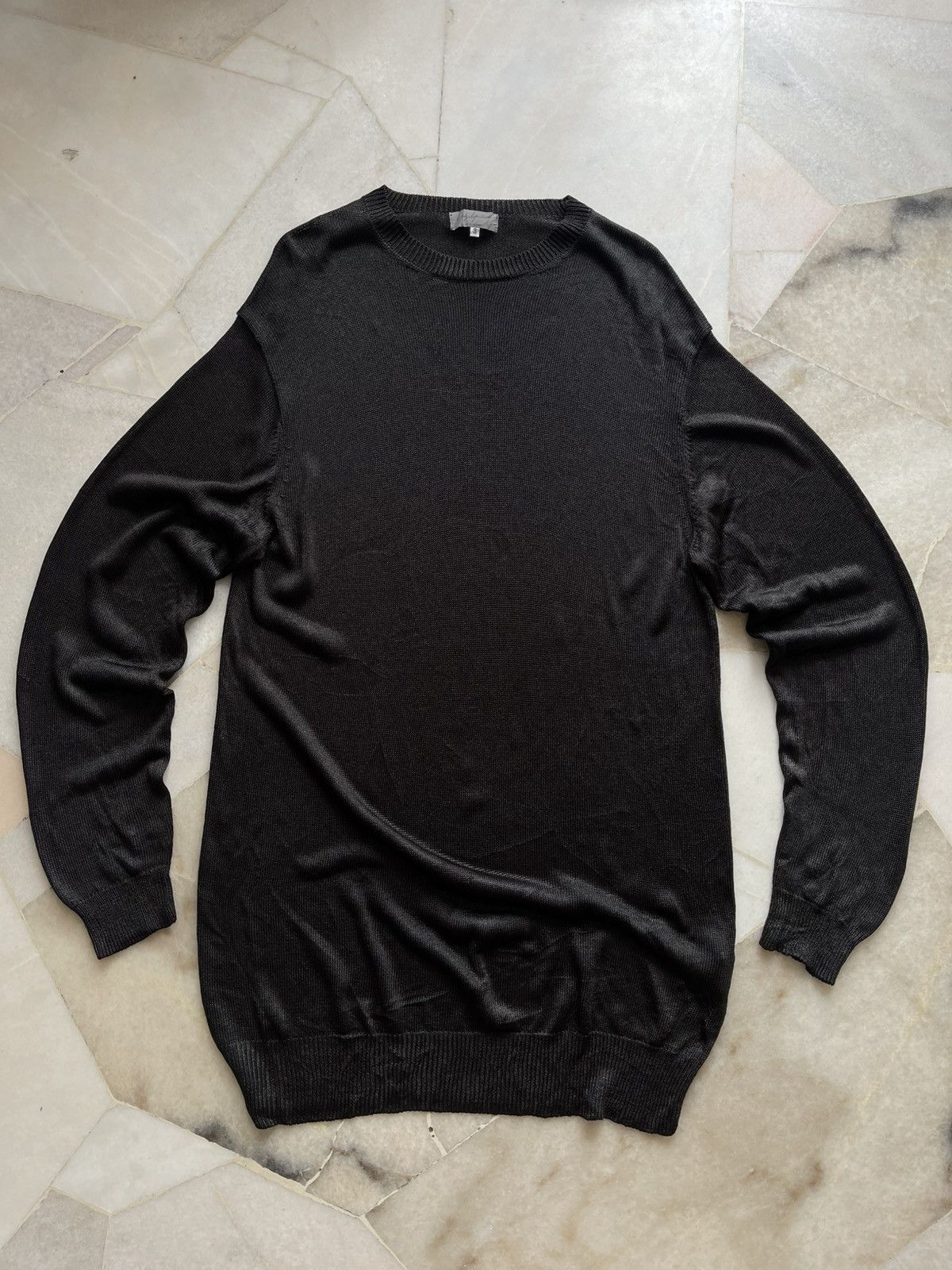 Yohji Yamamoto A/W2009 Yohji Yamamoto Pour Homme Rayon Knitwear Size US L / EU 52-54 / 3 - 3 Thumbnail