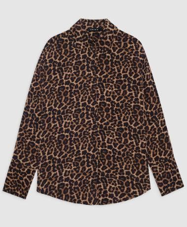 Anine Bing ANINE BING Women Shirts A 07 11162 MTL59 Brown Size S / US 4 / IT 40 - 1 Preview