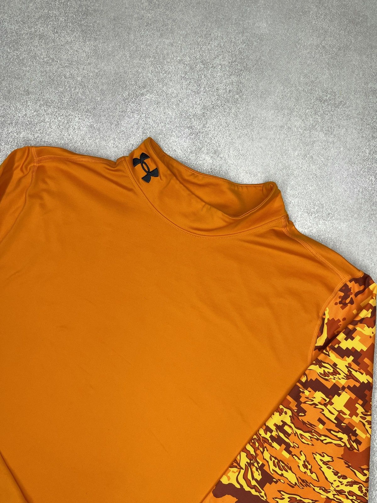 Under Armour Mens Under Armour Cold Gear Printed Mock Longsleeve Size US XXL / EU 58 / 5 - 4 Thumbnail