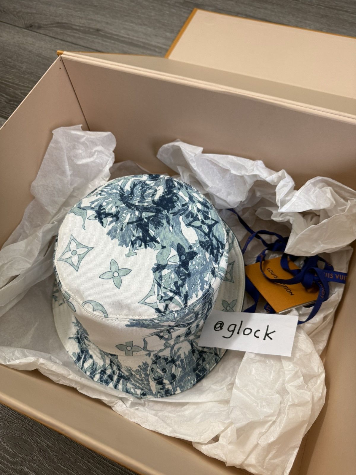 Louis Vuitton Louis Vuitton LV Play Monogram Aquagarden Bucket Hat DSWT Size ONE SIZE - 4 Thumbnail