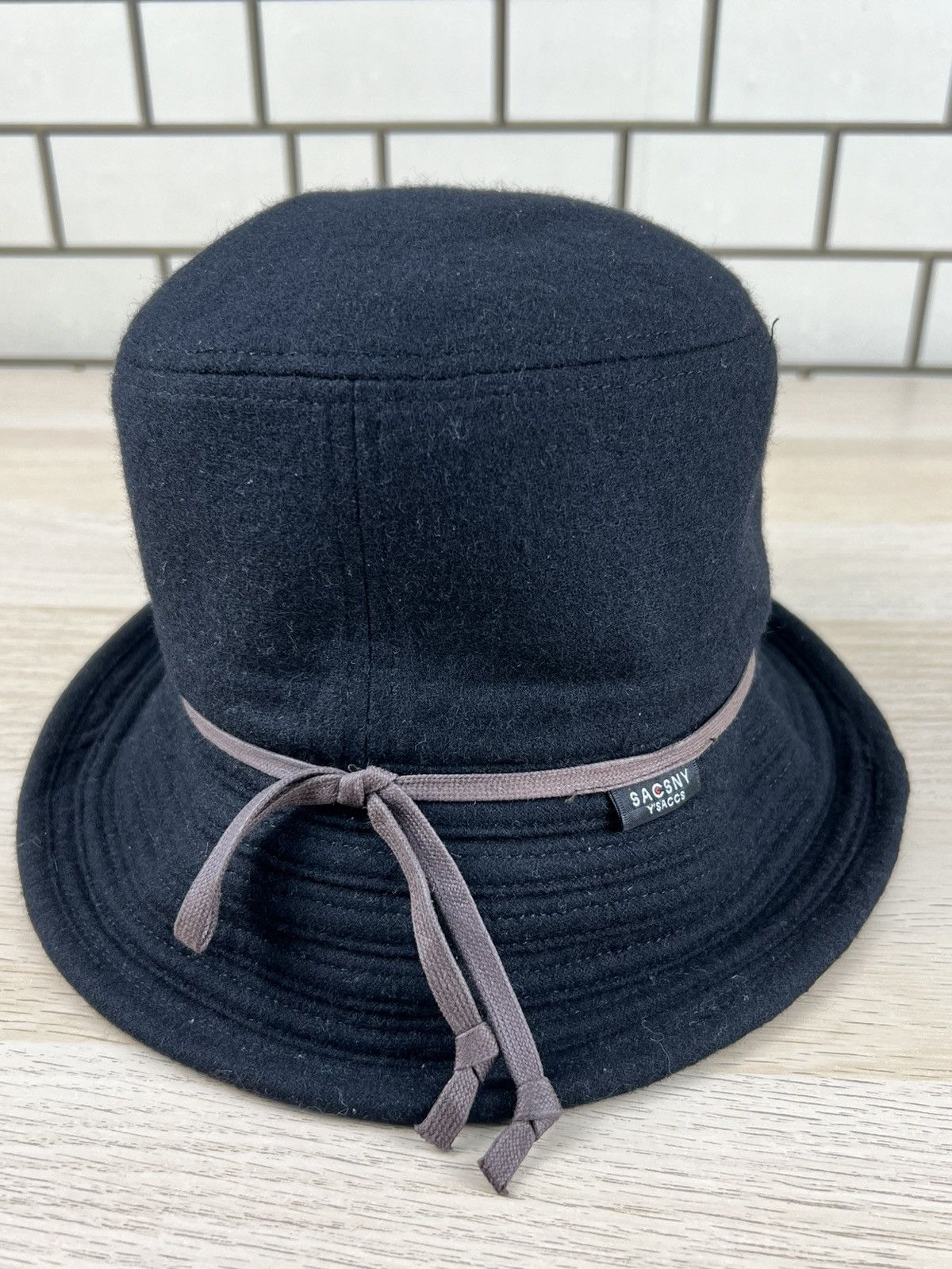Vintage × Yohji Yamamoto Vintage Hat Yohji Yamamoto Sacsny Y’saccs Size ONE SIZE - 6 Thumbnail