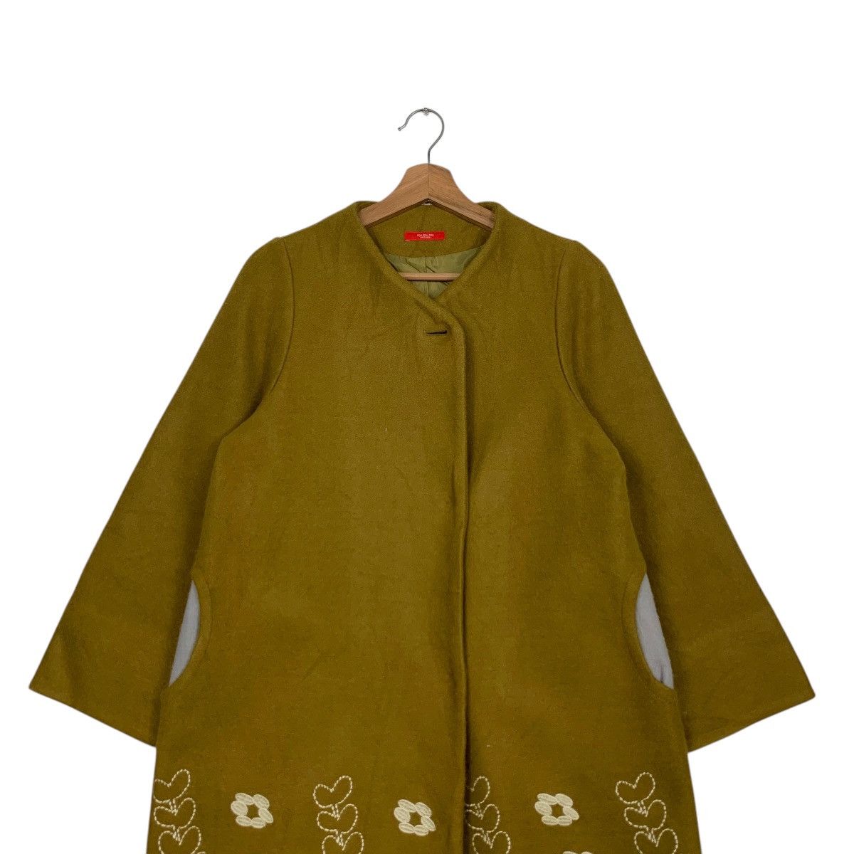 Japanese Brand POU DOU DOU Florals Coat Jacket #2670-C119 Size M / US 6-8 / IT 42-44 - 2 Thumbnail