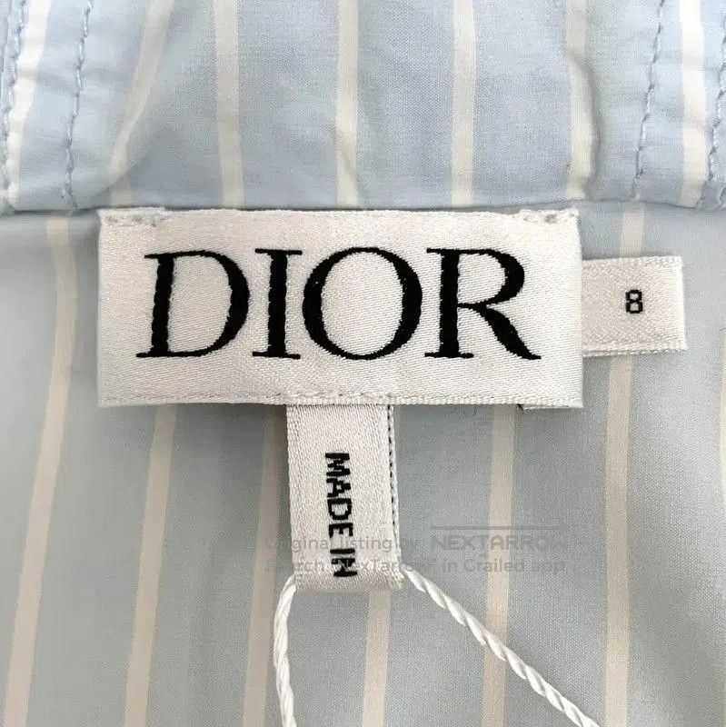 Dior Dior Light Blue Cotton Women's Jacket . Size S / US 4 / IT 40 - 5 Thumbnail