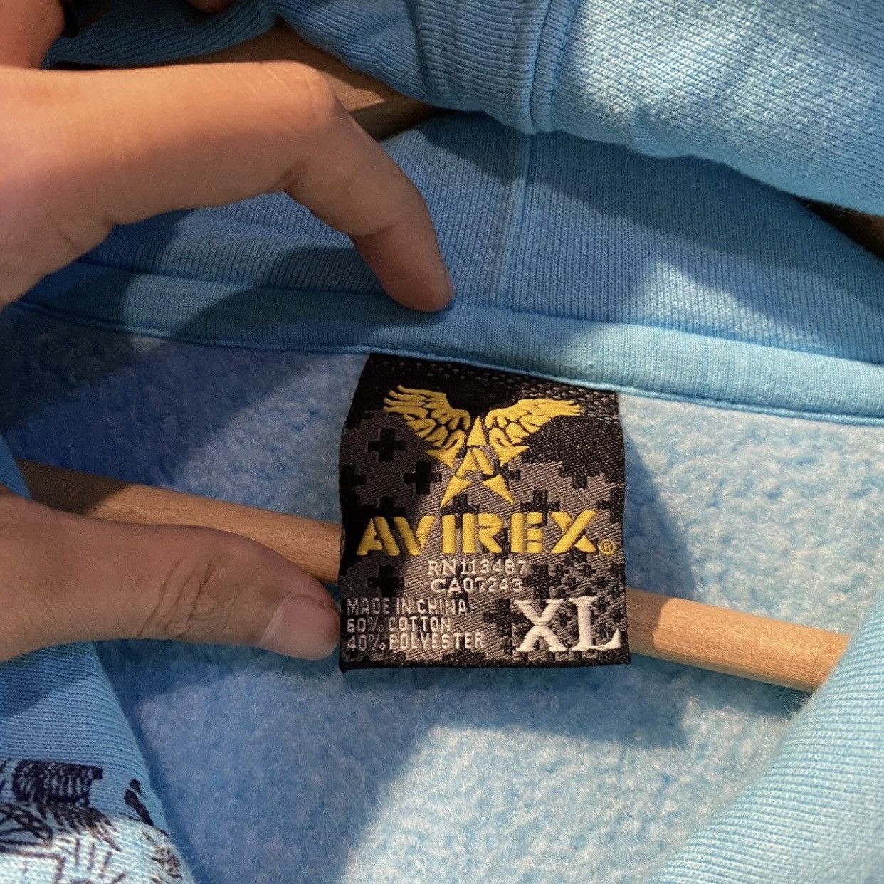 Affliction × Avirex × Tapout Avirex Full Print Dragon Tattoo Designe Zip Up Hoodies Size US XXL / EU 58 / 5 - 12 Thumbnail