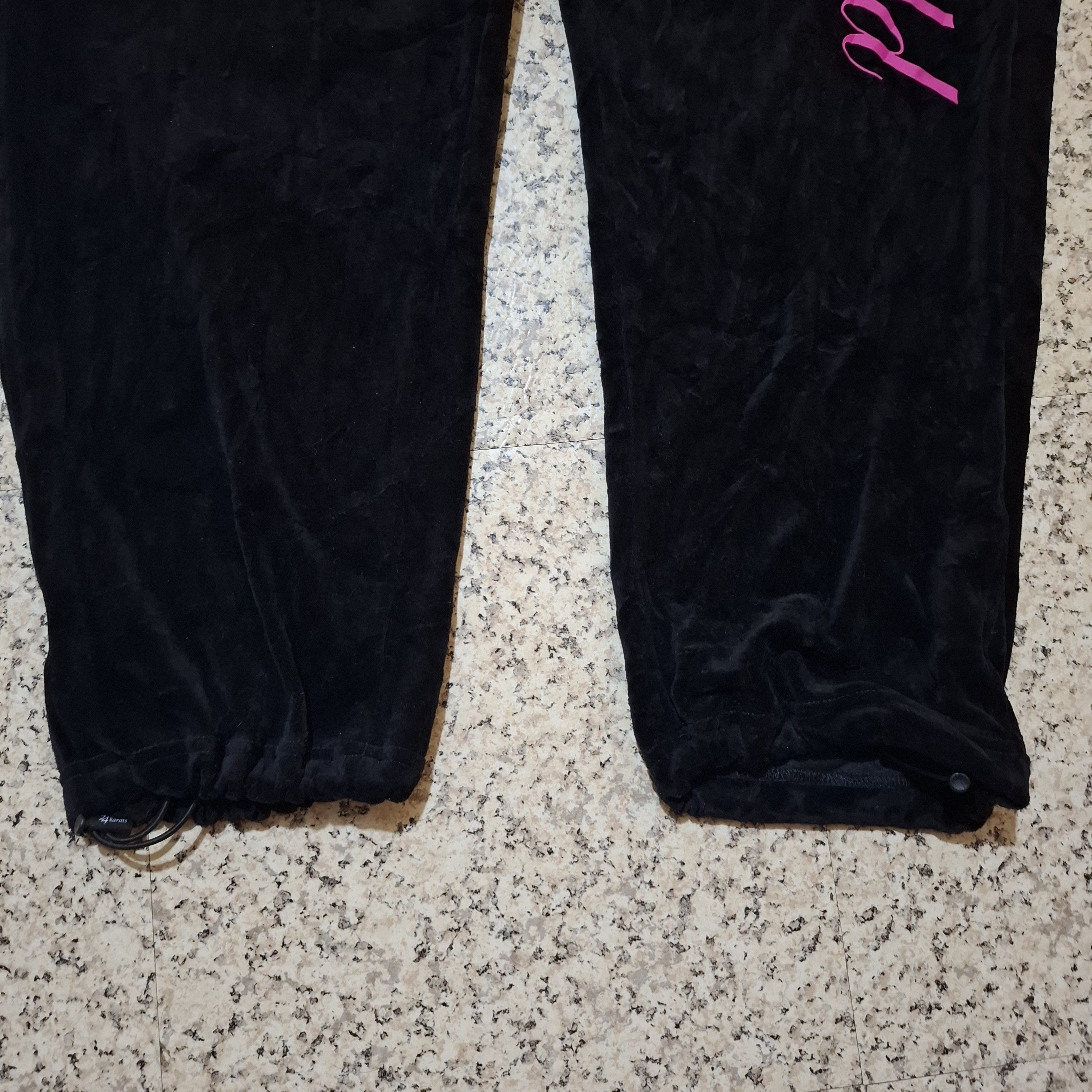 Japanese Brand RARE 24karats Japan "Tribe of Gold" Velour Sweatpants Size US 34 / EU 50 - 3 Thumbnail