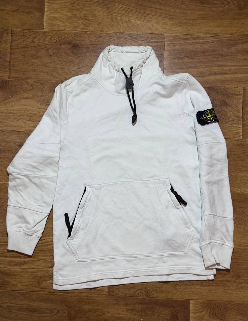 Massimo Osti × Stone Island Stone Island White Hoodie Size US S / EU 44-46 / 1 - 1 Thumbnail