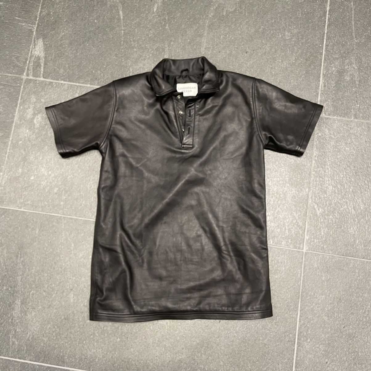 Other Black leather polo Size US M / EU 48-50 / 2 - 1 Thumbnail