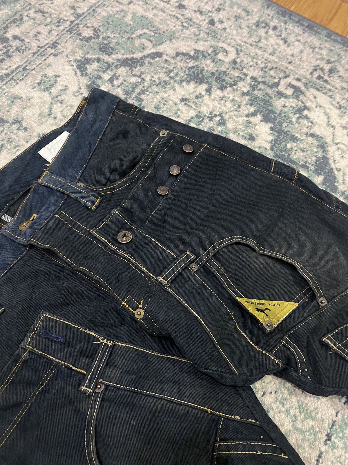 20471120 20471120 PAPER “Recycouture” Reconstructed Denim Size US 35 - 16 Thumbnail