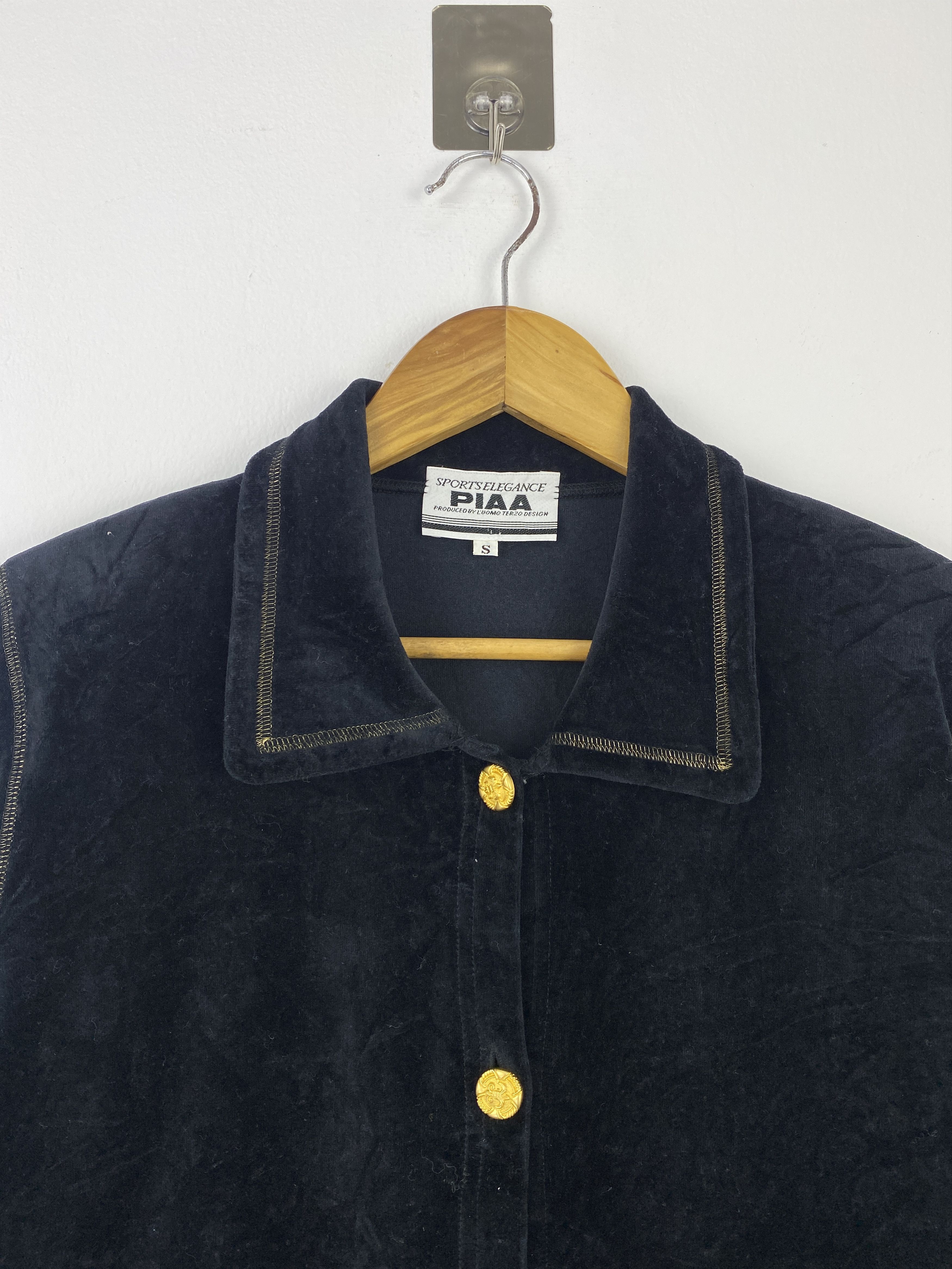 Sports Specialties Vintage PIAA Racing Sports Elegance Velour Jacket BP0043 Size S / US 4 / IT 40 - 2 Thumbnail