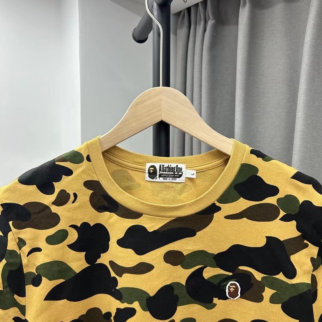 Bape BAPE CAMO TEE Size US L / EU 52-54 / 3 - 3 Thumbnail