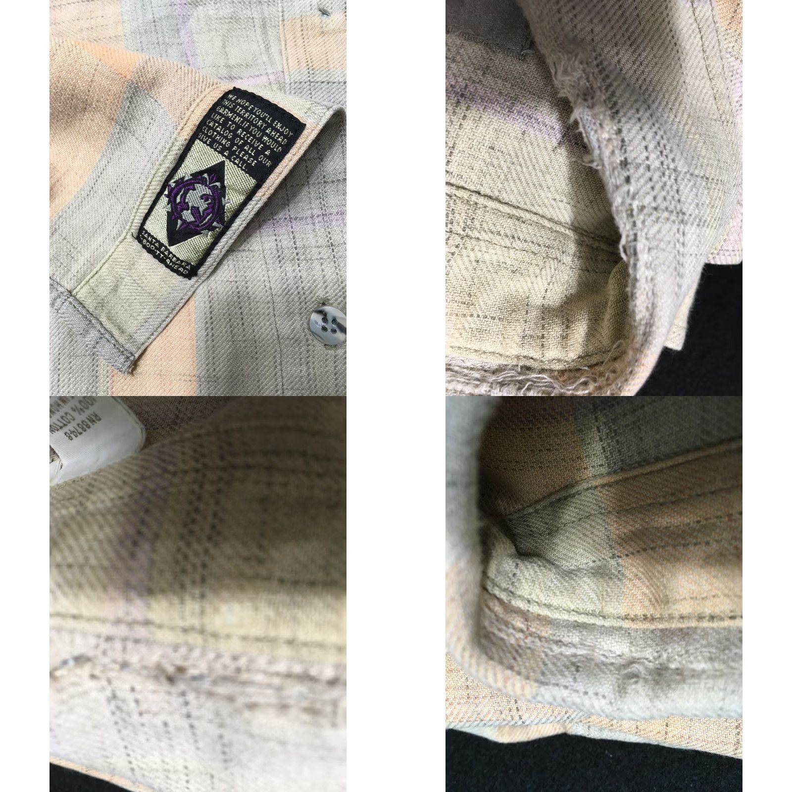 The Territory Ahead Territory Ahead Mens Large Plaid Button-Down Shirt Long Sleeve Size US L / EU 52-54 / 3 - 8 Thumbnail