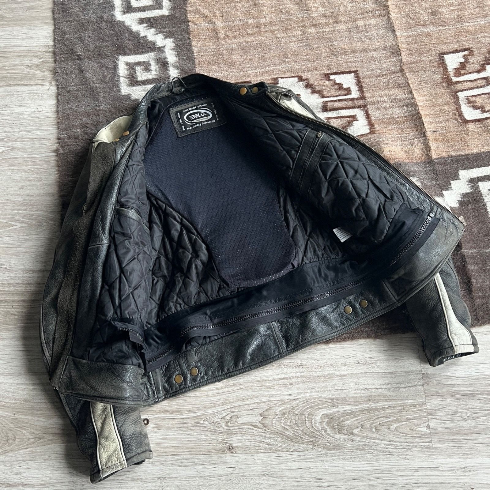 Leather Belo Procomp Leather Motorcycle Moto Biker Jacket 9919AC Size US L / EU 52-54 / 3 - 10 Thumbnail