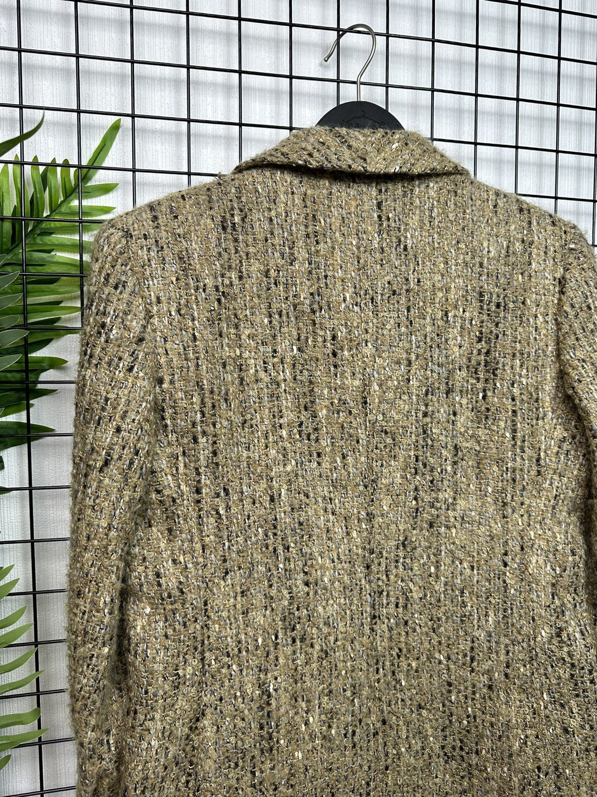 Giovanni Valentino × Valentino 🔥Rare Vintage Valentino Botique tweed Blazer Jacket Women 8 Size M / US 6-8 / IT 42-44 - 17 Thumbnail