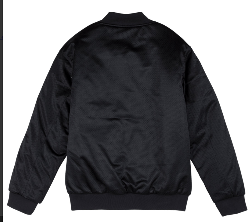 Mesh baseball jacket