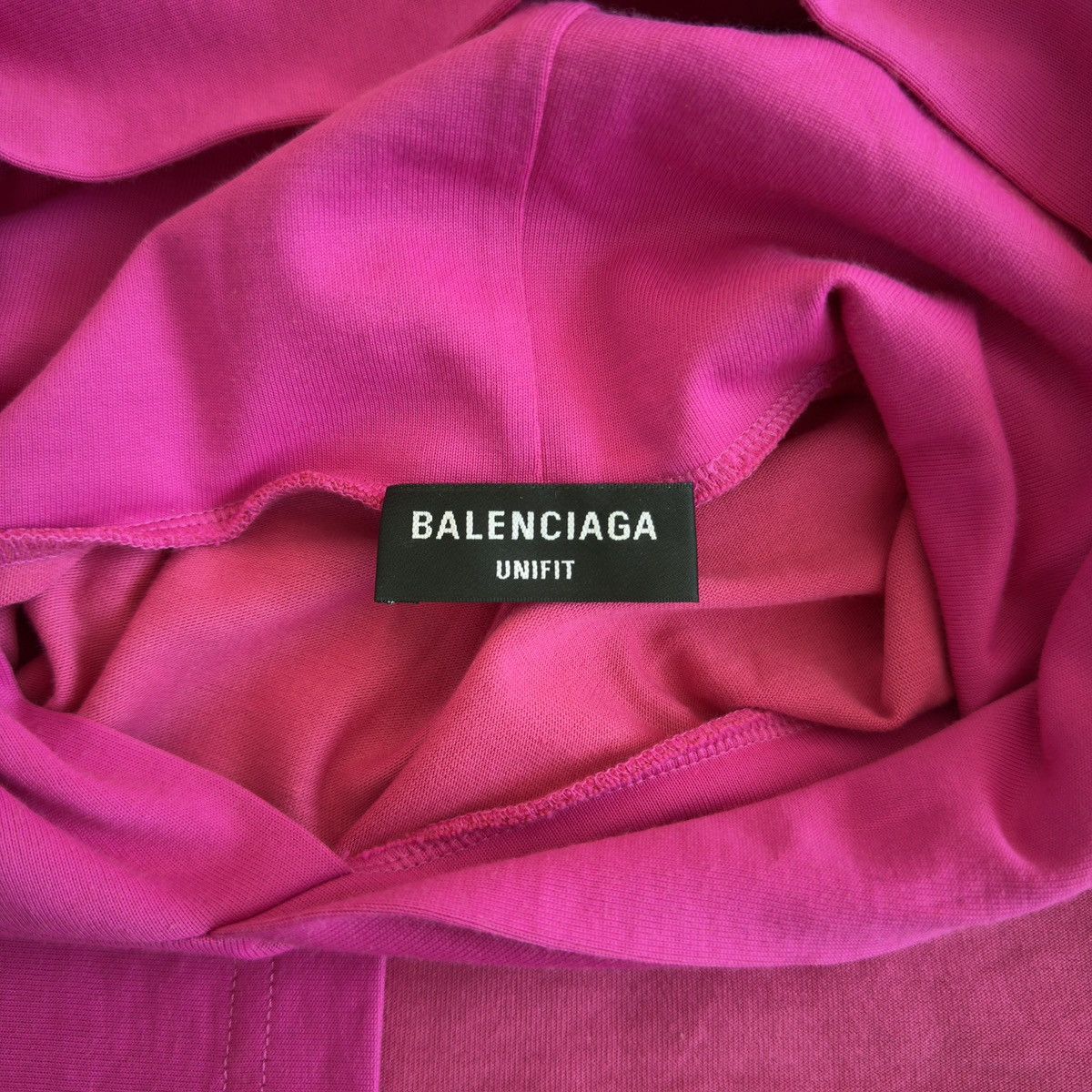 Balenciaga SS2021 This Is Not The New Balenciaga Logo Light Hoodie Size US L / EU 52-54 / 3 - 4 Thumbnail