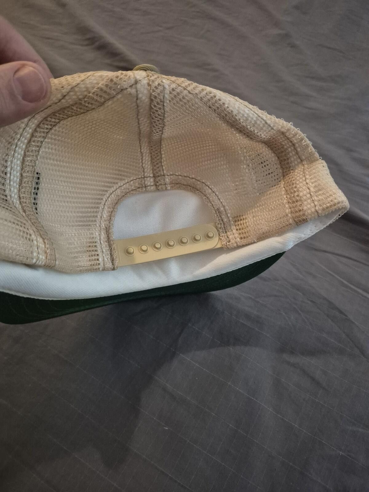 Rhude Rhude Beige Trucker Snapback Hat Size ONE SIZE - 3 Thumbnail