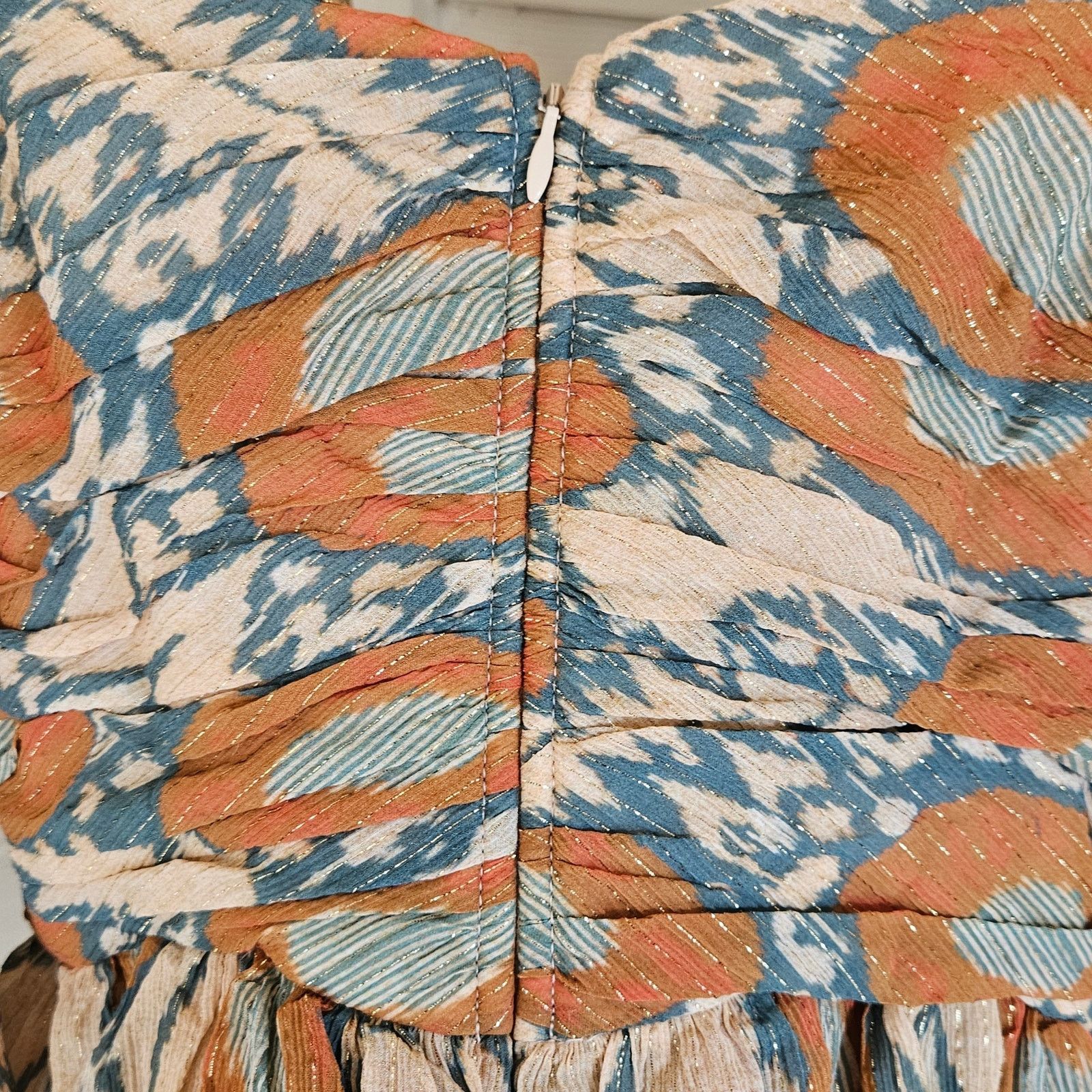 Ulla Johnson Ulla Johnson Naiya Ruffled Long Sleeve Mini Dress Nimbus Size XS / US 0-2 / IT 36-38 - 12 Thumbnail