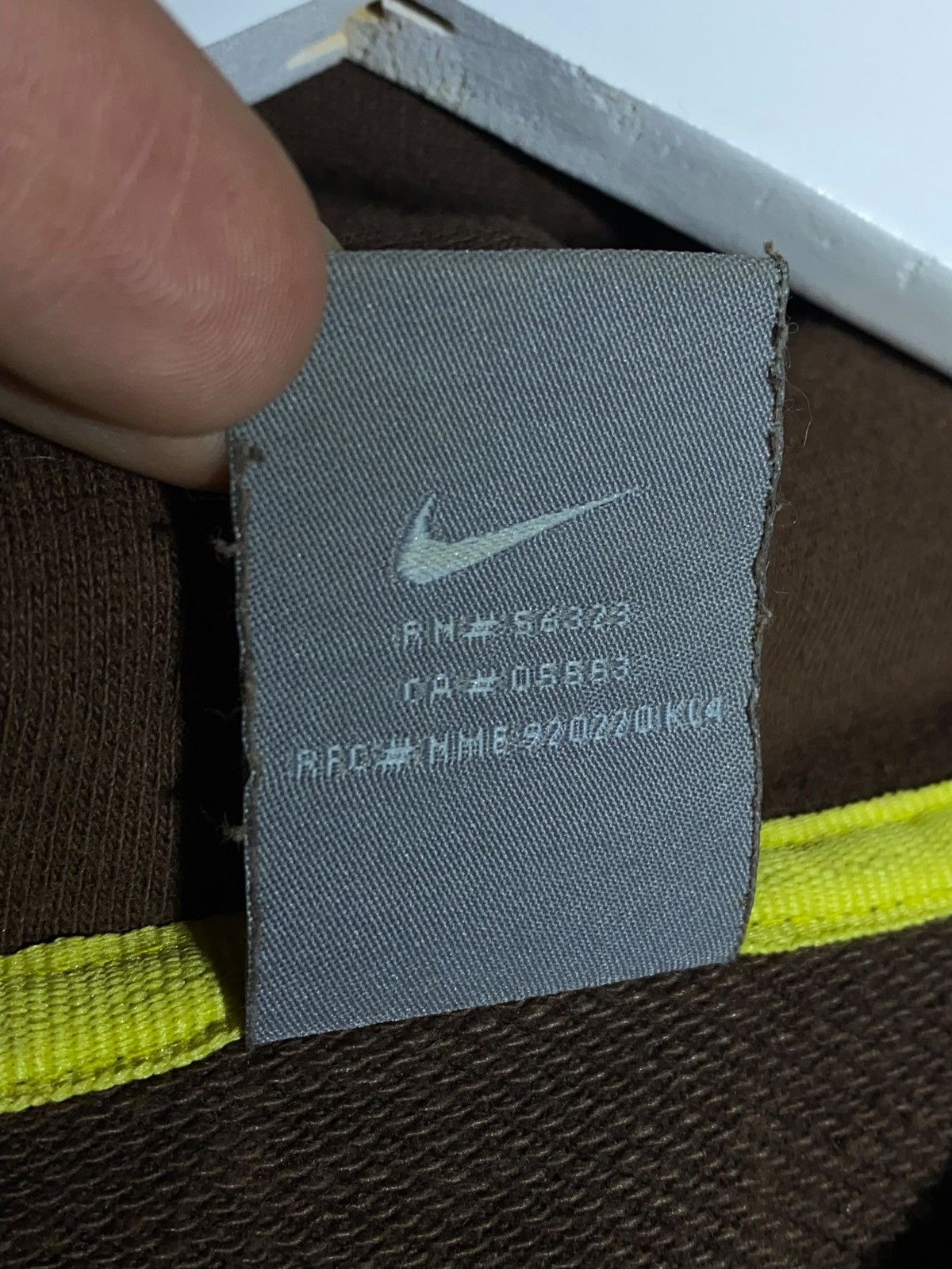 Nike 🔥 VINTAGE 2000s NIKE AIR OVERSIZED HOODIE TRAVIS SCOTT VIBES Size US L / EU 52-54 / 3 - 15 Thumbnail