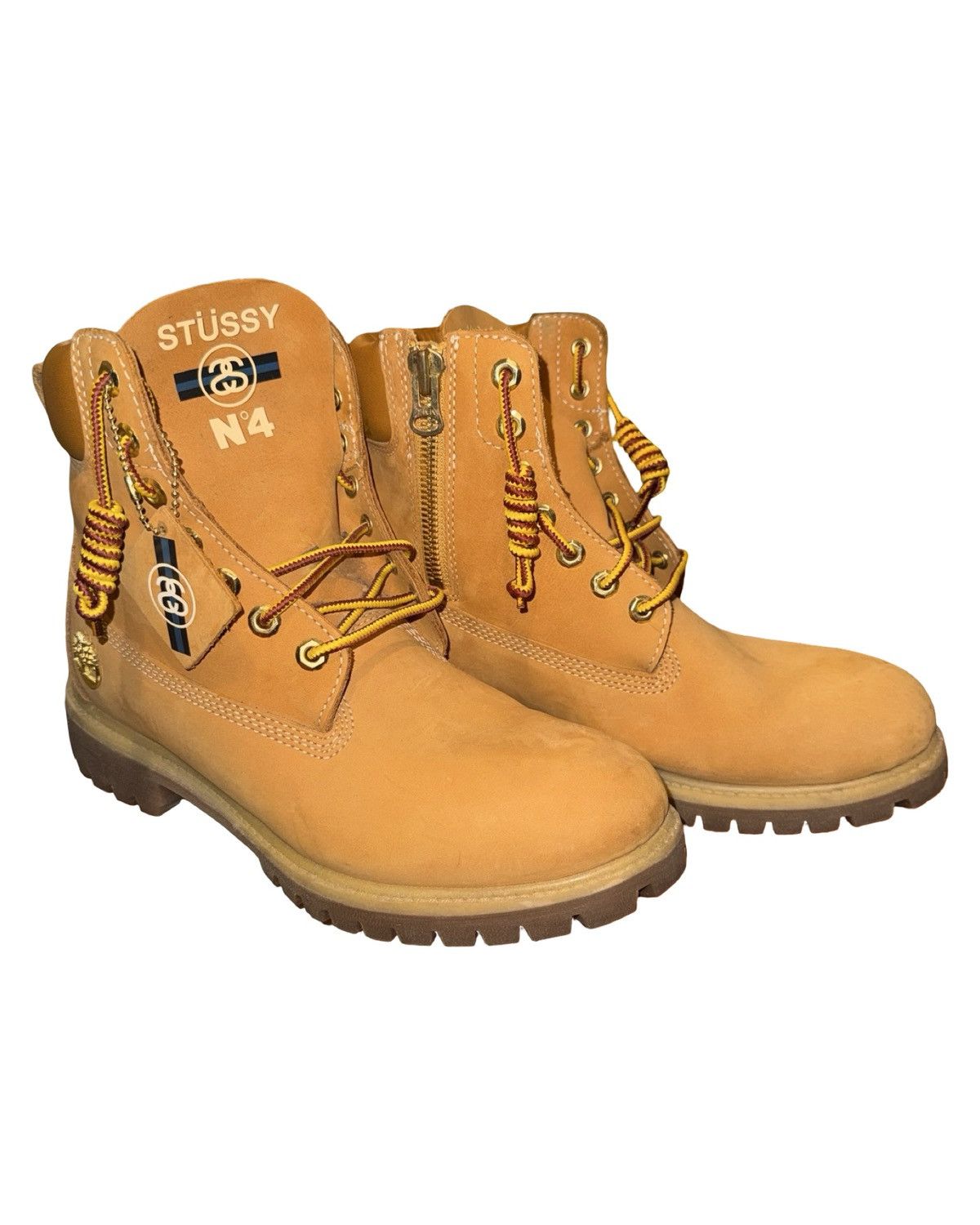 Rare 2014 Stussy X Timberland 6” Wheat Tan Boot