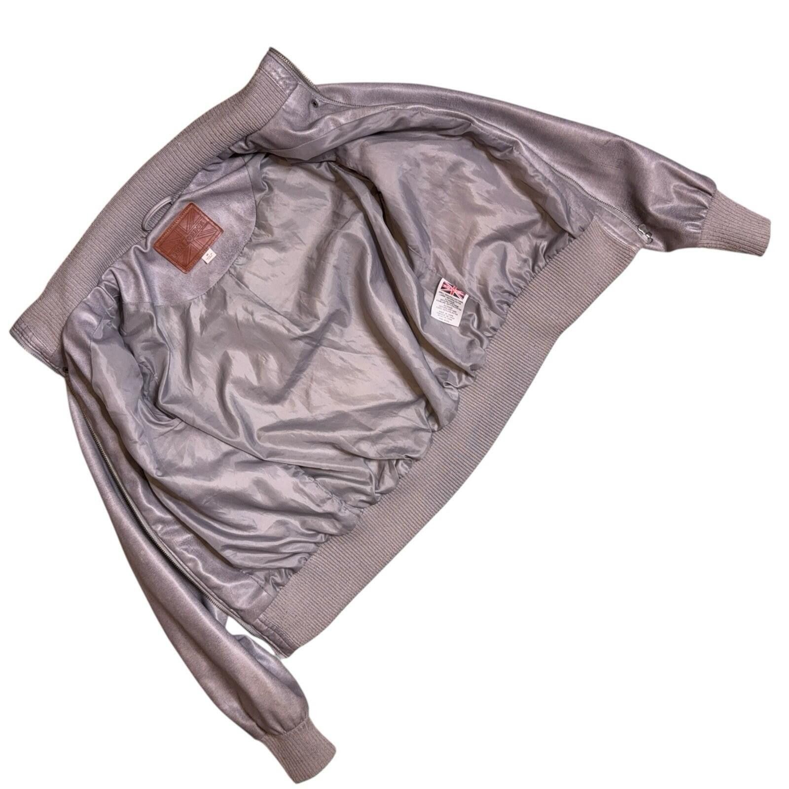 Other Miss London Moto Biker Jacket Cropped Faux Leather M Y2K Size M / US 6-8 / IT 42-44 - 6 Thumbnail