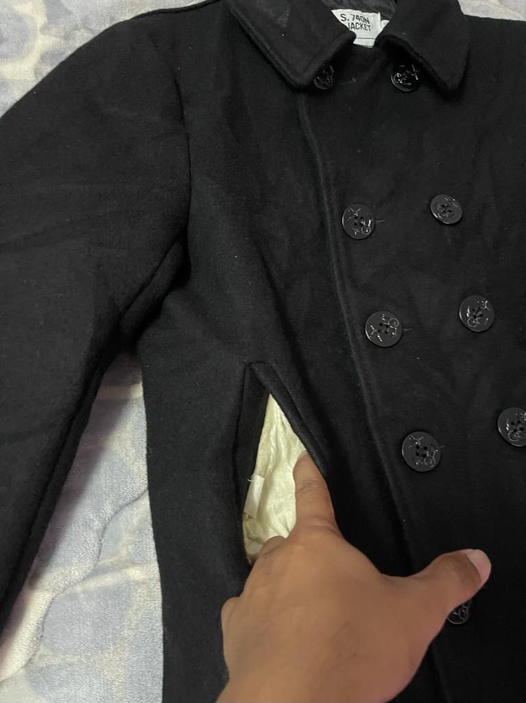 Schott U.S. 740N Pea Jacket サイズ42 グレー Schott PEA Coat US 740N Gray size 40 | eBay