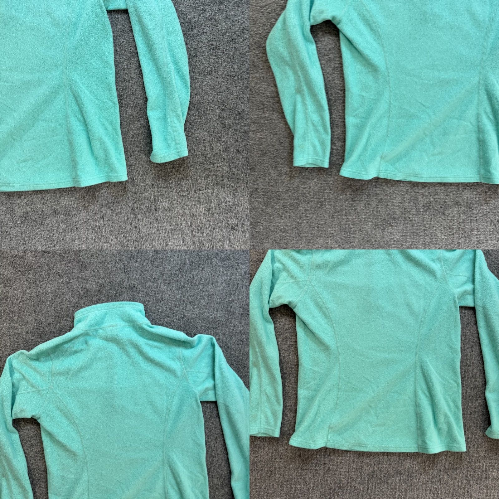 The North Face The North Face Jacket Womens Medium Blue Fleece 1/4 Zip Pullover Base Layer Size M / US 6-8 / IT 42-44 - 8 Thumbnail