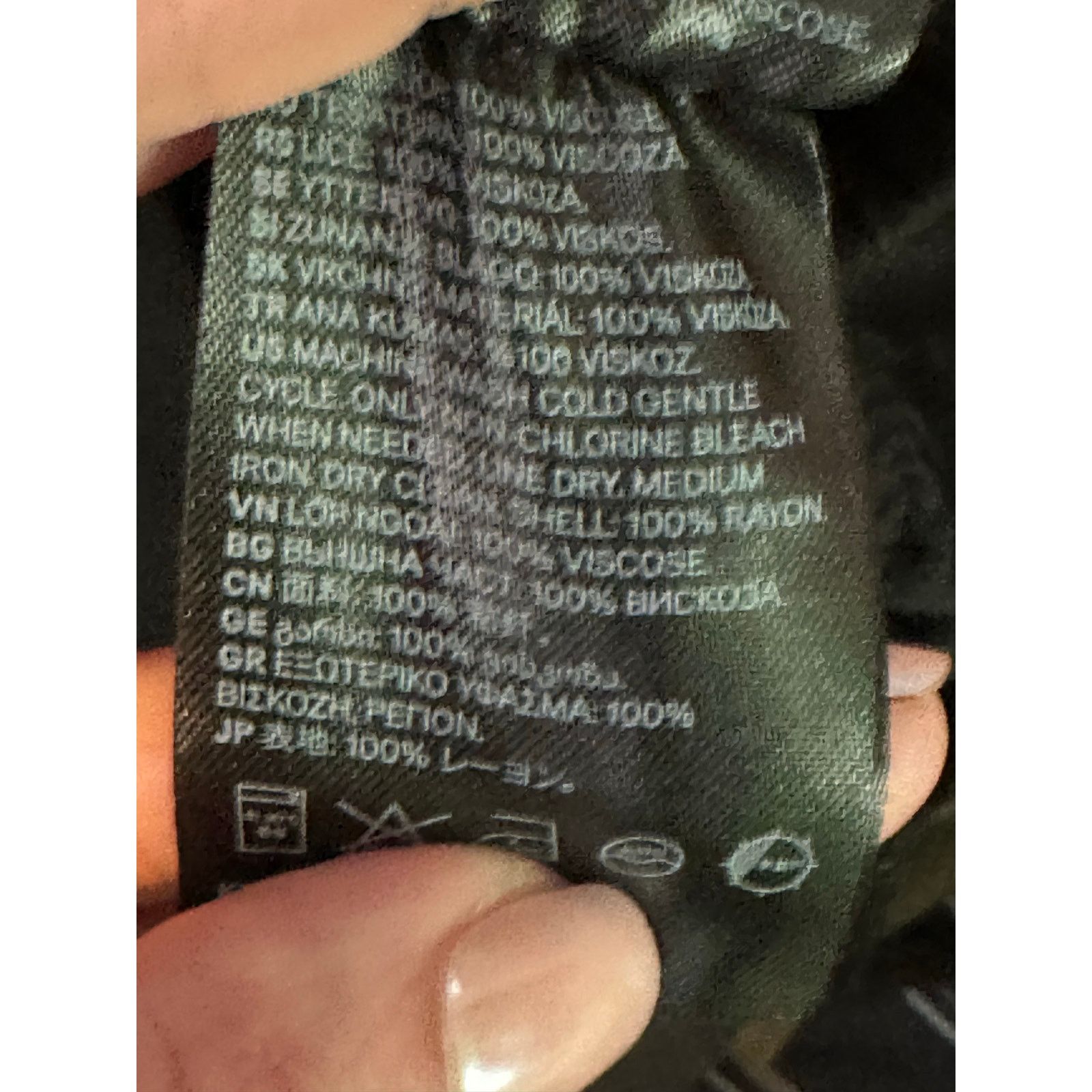 H&M H&M Divided black baggy pull on pants size 6 Size 28" / US 6 / IT 42 - 5 Thumbnail