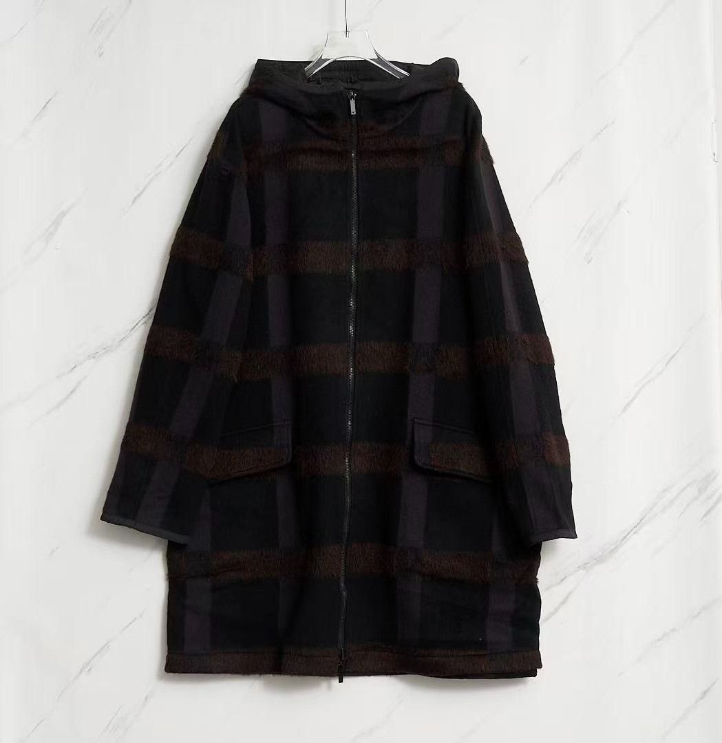 Emporio Armani Emporio Armani Men's Color Block Reversible Hooded Coat Size US L / EU 52-54 / 3 - 1 Thumbnail