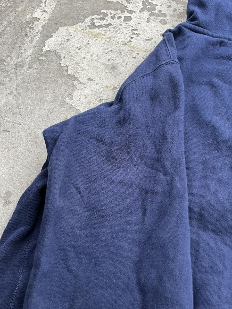 Polo Ralph Lauren × Vintage Vintage Polo Ralph Lauren Cotton Zip Up Faded Hoodie Blue Size US M / EU 48-50 / 2 - 20 Thumbnail