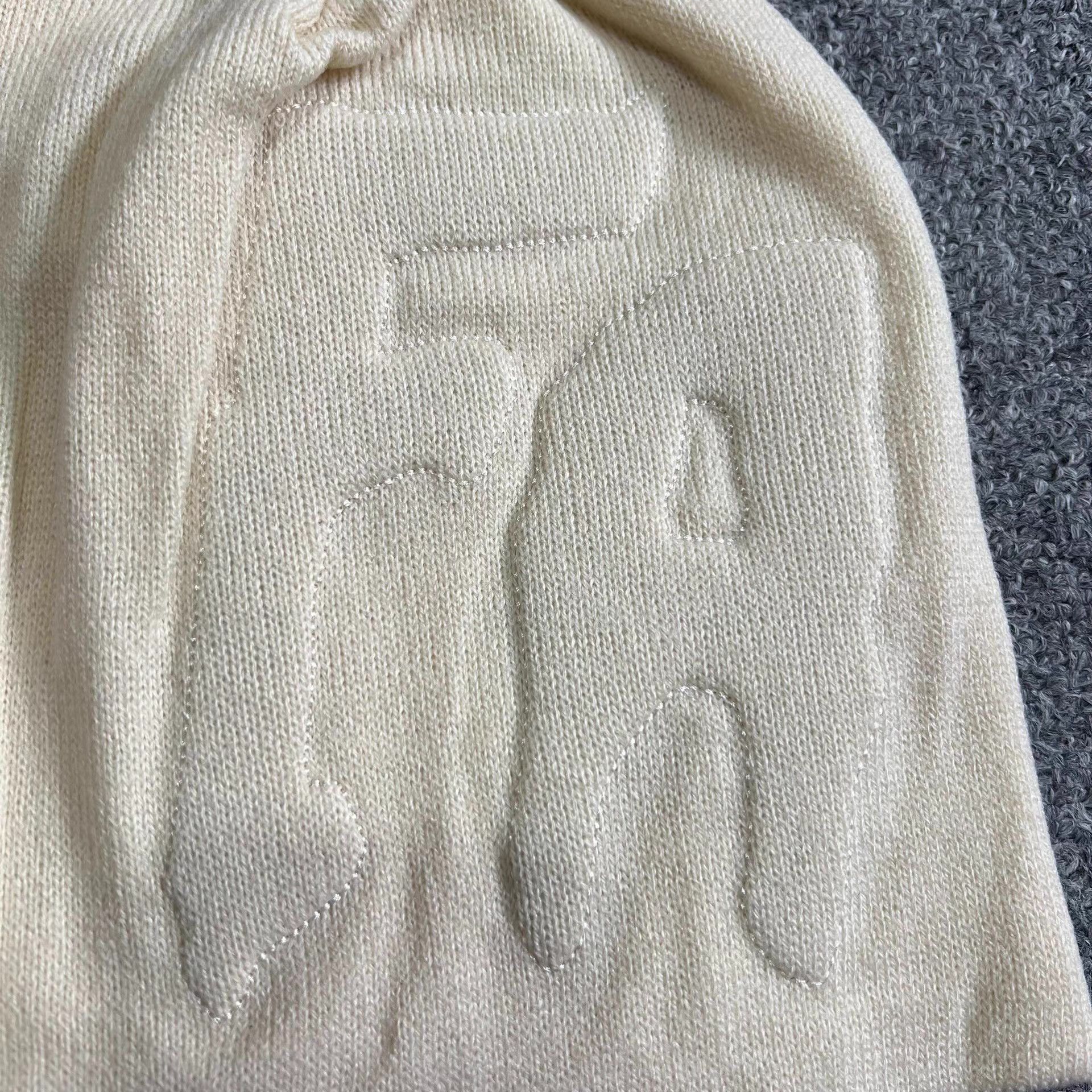 Fucking Awesome Fucking Awesome FA Embroidered Knitted Beanie Q7 Size ONE SIZE - 3 Thumbnail