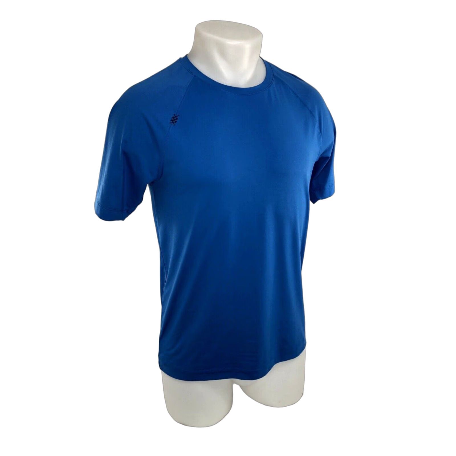 Rhone Rhone Mens S T-Shirt Athletic Performance Bright Blue - New / Unworn Size US S / EU 44-46 / 1 - 1 Thumbnail