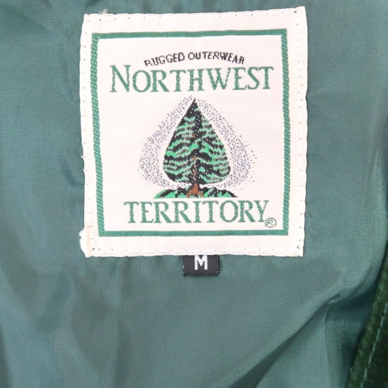 Vintage VINTAGE Northwest Territory Vest Adult Medium Green Suede Patchwork 90s Womens Size M / US 6-8 / IT 42-44 - 6 Thumbnail