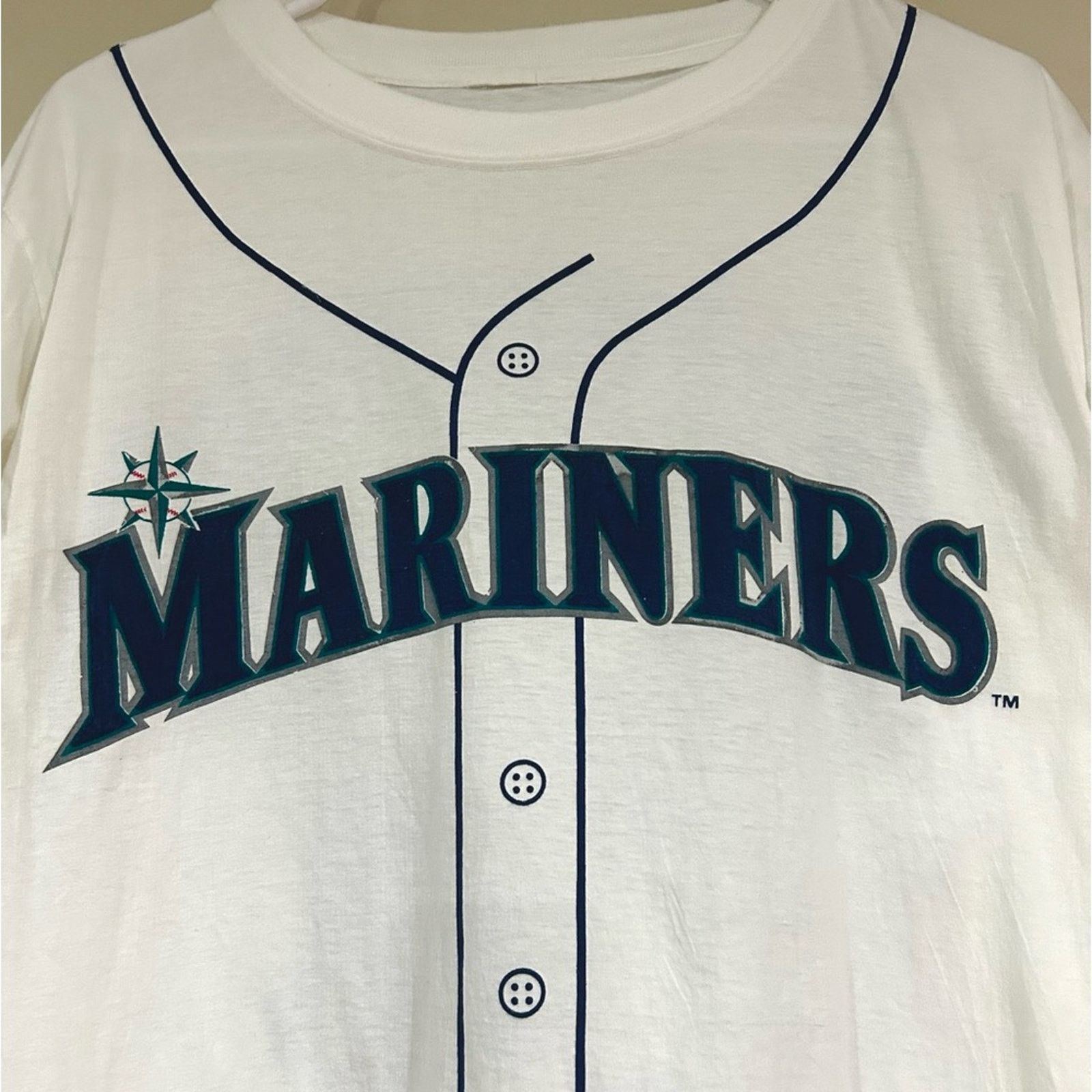 Other Vintage Seattle Mariners Ken Griffey Jr Baseball Shirt Size US M / EU 48-50 / 2 - 3 Thumbnail